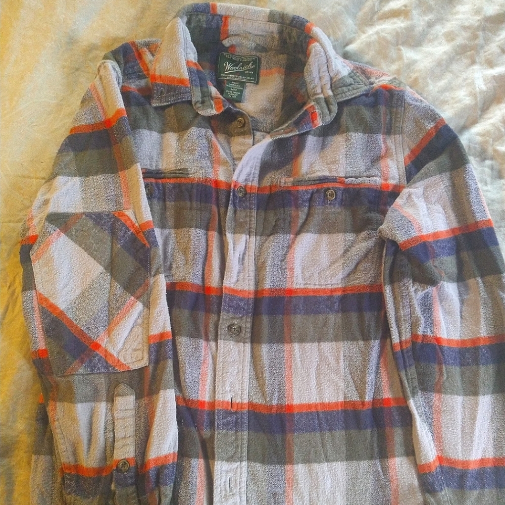 Men's Woolrich flannel shirt
